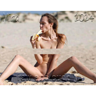 Mira La Mira, Nude Yoga, Calendar 2024